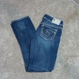 Silver Jeans "Suki Straight" W 27 L 32